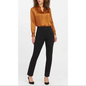 Spanx The Perfect Pant Slim Straight Black Size XS
